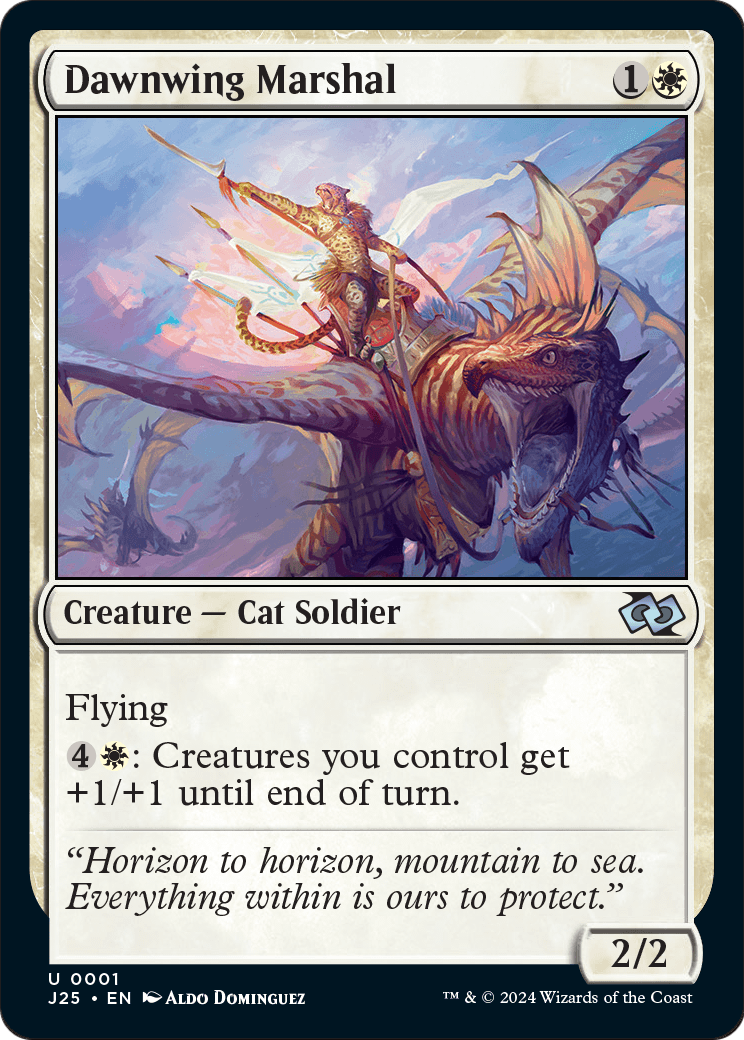 Dawnwing Marshal (J25-001) [Foundations Jumpstart]