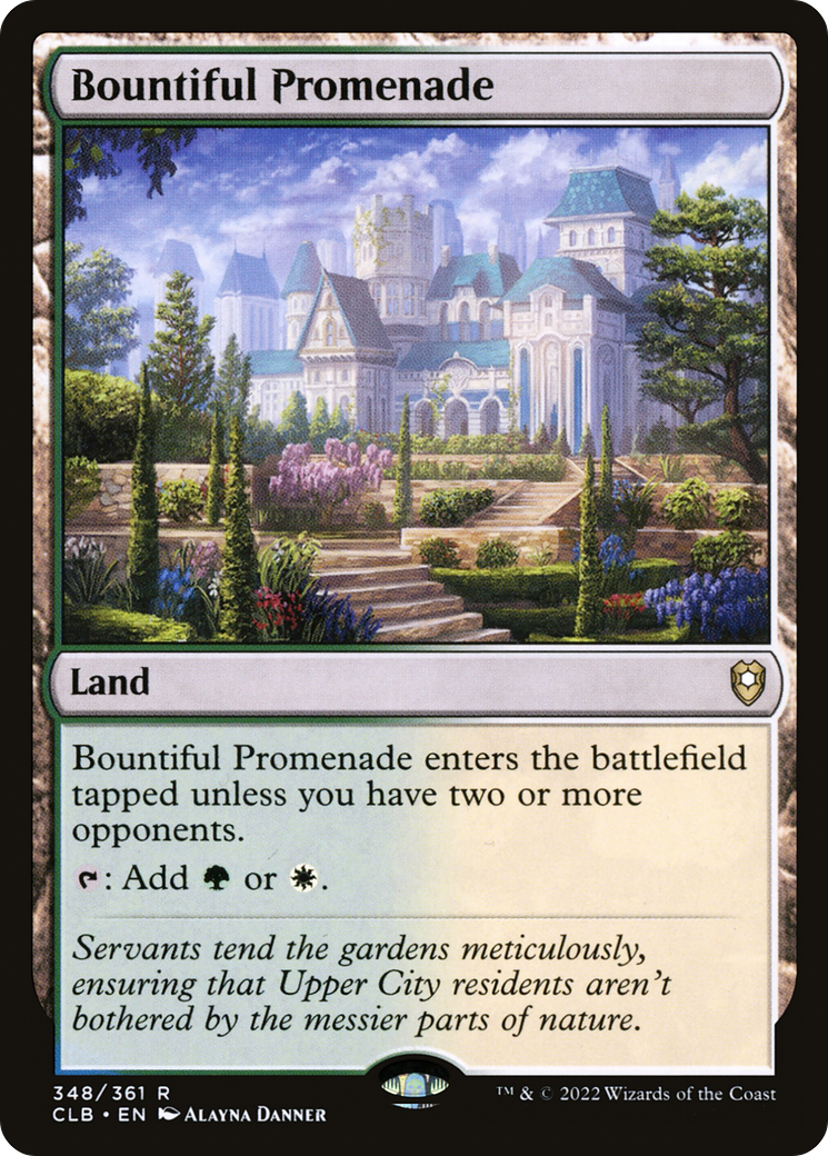 Bountiful Promenade (CLB-348) [Commander Legends: Battle for Baldur's Gate]