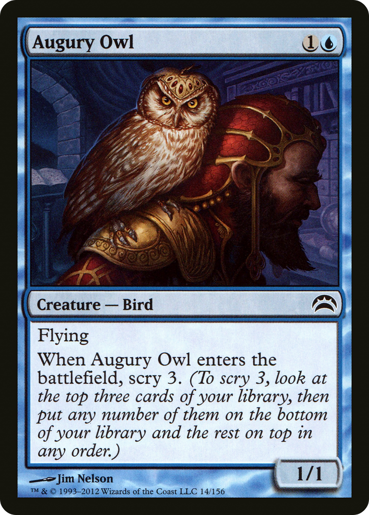 Augury Owl (PC2-014) [Planechase 2012]