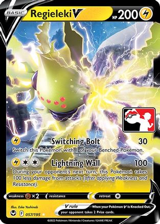 Regieleki V (057) [Prize Pack Series Cards] Holofoil - Ultra Rare