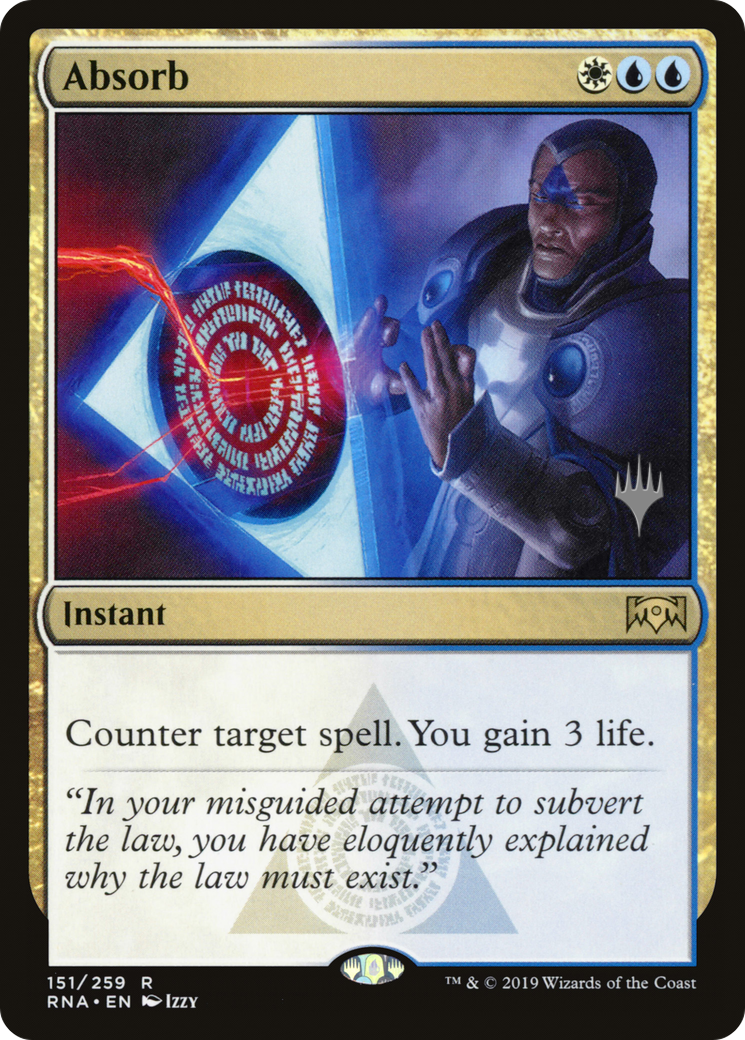 Absorb (PPELD-151) [Promo Pack: Ravnica Allegiance Promos]