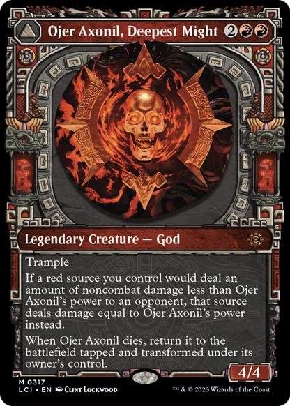 Ojer Axonil, Deepest Might (Showcase) (LCI-317) [The Lost Caverns of Ixalan] Foil