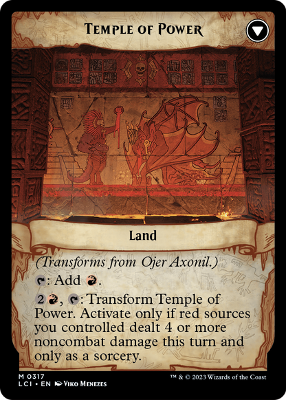 Ojer Axonil, Deepest Might (Showcase) (LCI-317) [The Lost Caverns of Ixalan] Foil