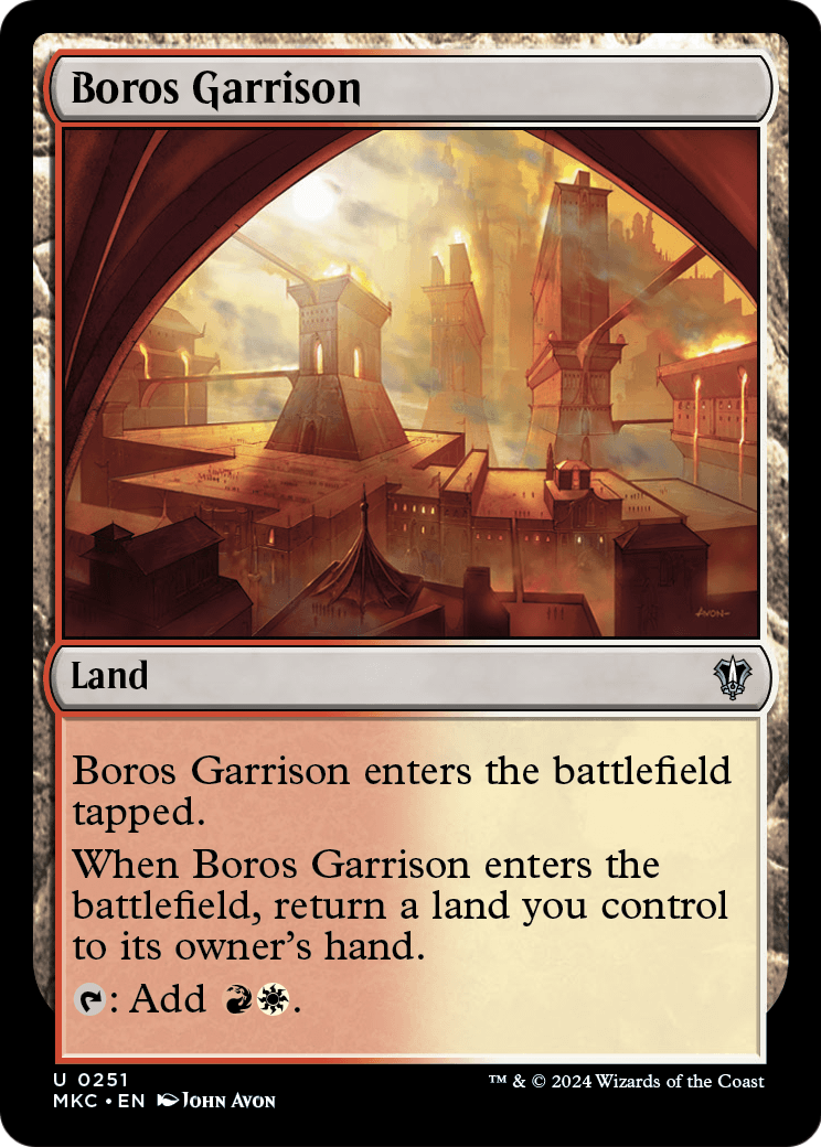 Boros Garrison (MKC-251) [Murders at Karlov Manor Commander]