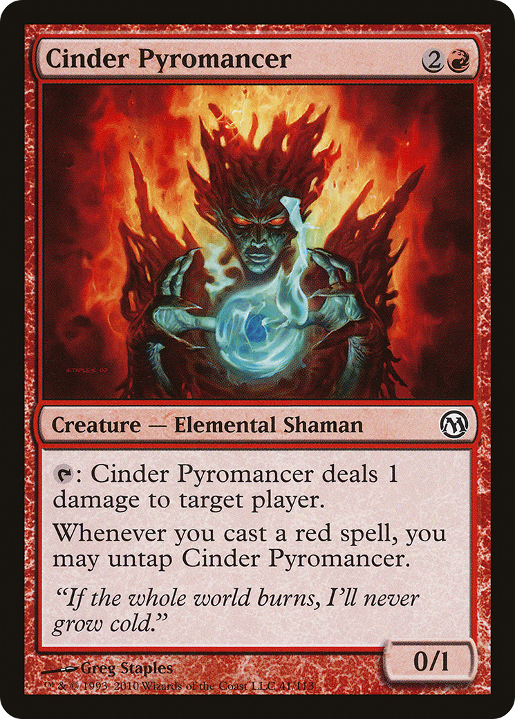 Cinder Pyromancer (DPA-041) [Duels of the Planeswalkers]