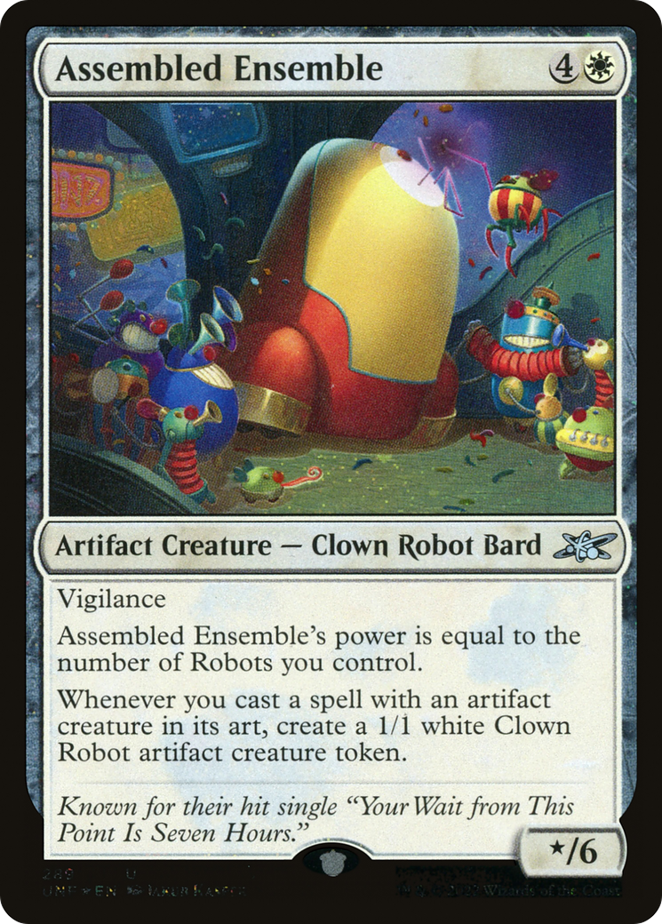 Assembled Ensemble (Galaxy Foil) (UNF-289) [Unfinity] Foil