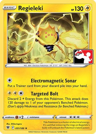 Regieleki (51/189) [Prize Pack Series Cards] - Rare