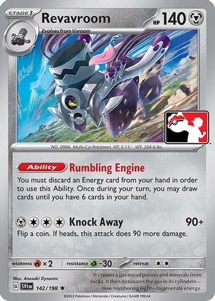 Revavroom (142) [Prize Pack Series Cards] - Rare
