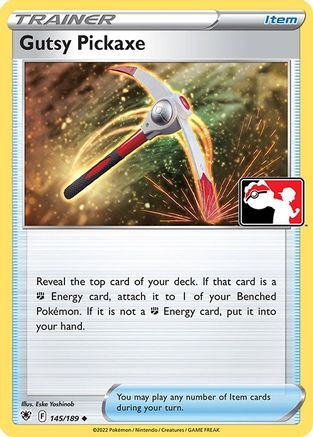 Gutsy Pickaxe (145/189) [Prize Pack Series Cards] - Uncommon