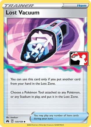Lost Vacuum (135/159) [Prize Pack Series Cards] Holofoil - Uncommon