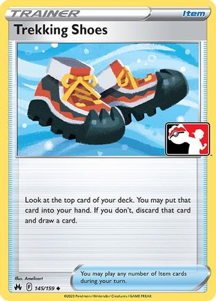 Trekking Shoes (145/159) [Prize Pack Series Cards] - Uncommon