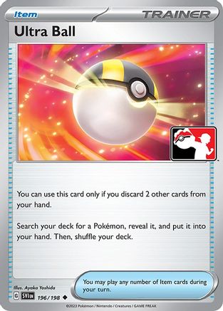 Ultra Ball (196/198) [Prize Pack Series Cards] - Uncommon