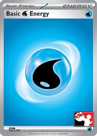 Basic Water Energy (003) [Prize Pack Series Cards] - Common