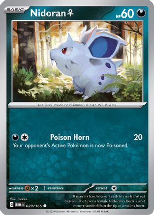 Nidoran F (029) [SV Scarlet & Violet 151] Reverse Holofoil - Common