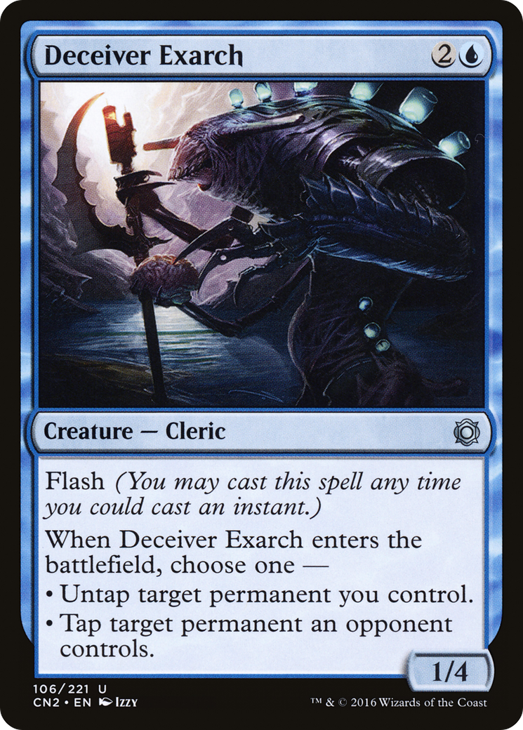 Deceiver Exarch (CN2-106) [Conspiracy: Take the Crown]