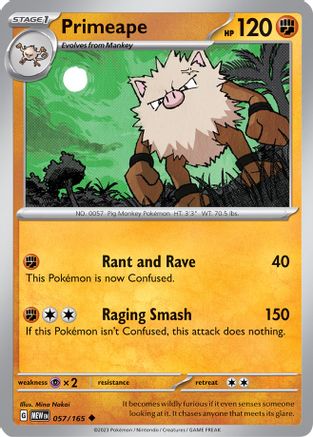 Primeape (057) [SV Scarlet & Violet 151] - Uncommon