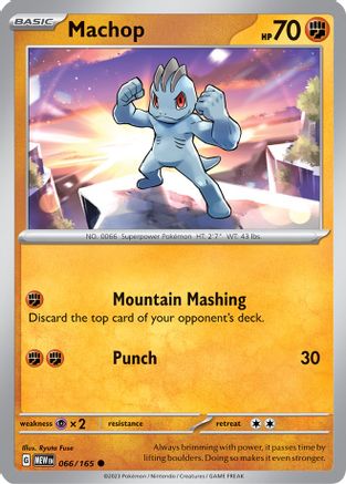 Machop (066) [SV Scarlet & Violet 151] Reverse Holofoil - Common