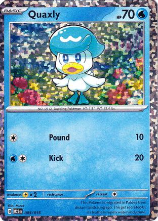 Quaxly (003) [McDonalds Promos 2023] Holofoil - Promo