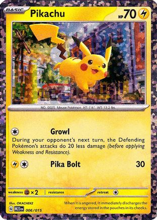 Pikachu (006) [McDonalds Promos 2023] Holofoil - Promo
