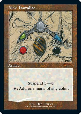 Mox Tantalite (Retro Frame) (Foil Etched) (SLD-1073) [Secret Lair Drop Series] Foil