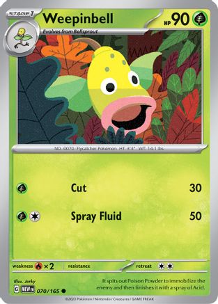 Weepinbell (070) [SV Scarlet & Violet 151] - Common