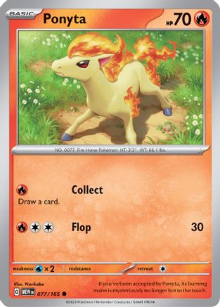Ponyta (077) [SV Scarlet & Violet 151] - Common