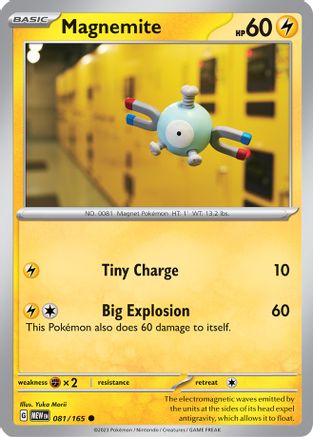 Magnemite (081) [SV Scarlet & Violet 151] Reverse Holofoil - Common