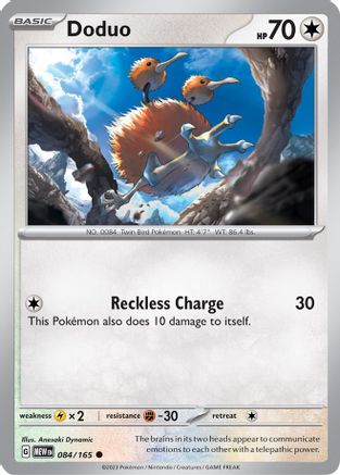 Doduo (084) [SV Scarlet & Violet 151] Reverse Holofoil - Common