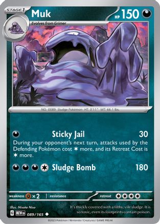 Muk (089) [SV Scarlet & Violet 151] - Uncommon