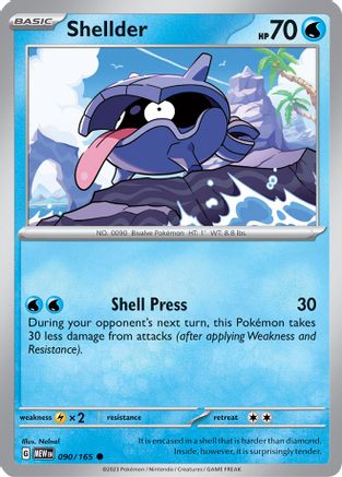 Shellder (090) [SV Scarlet & Violet 151] - Common