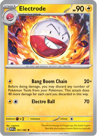 Electrode (101) [SV Scarlet & Violet 151] Holofoil - Rare