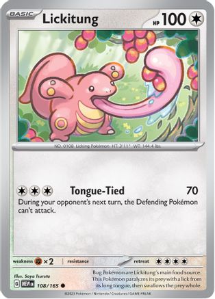 Lickitung (108) [SV Scarlet & Violet 151] - Common