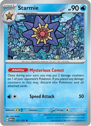 Starmie (121) [SV Scarlet & Violet 151] Reverse Holofoil - Rare