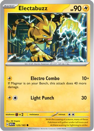 Electabuzz (125) [SV Scarlet & Violet 151] - Common