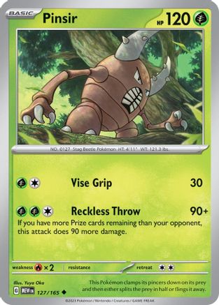 Pinsir (127) [SV Scarlet & Violet 151] - Uncommon
