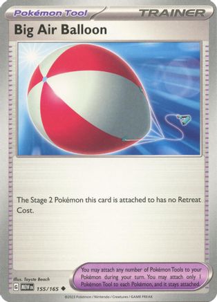 Big Air Balloon (155) [SV Scarlet & Violet 151] Reverse Holofoil - Uncommon