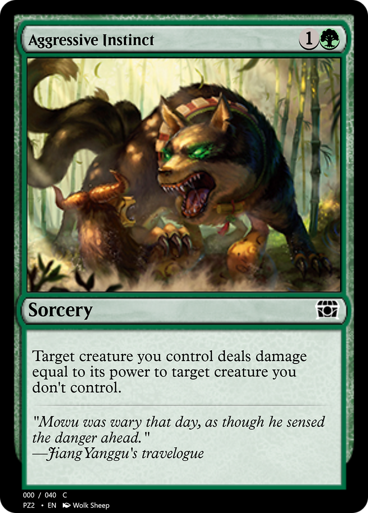 Aggressive Instinct (PZ2-70855) [Treasure Chest]