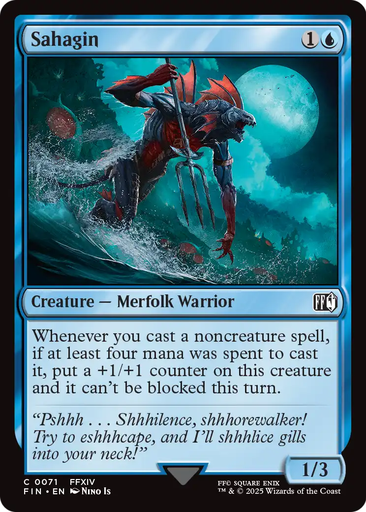 Sahagin (FIN-071) [FINAL FANTASY] Foil