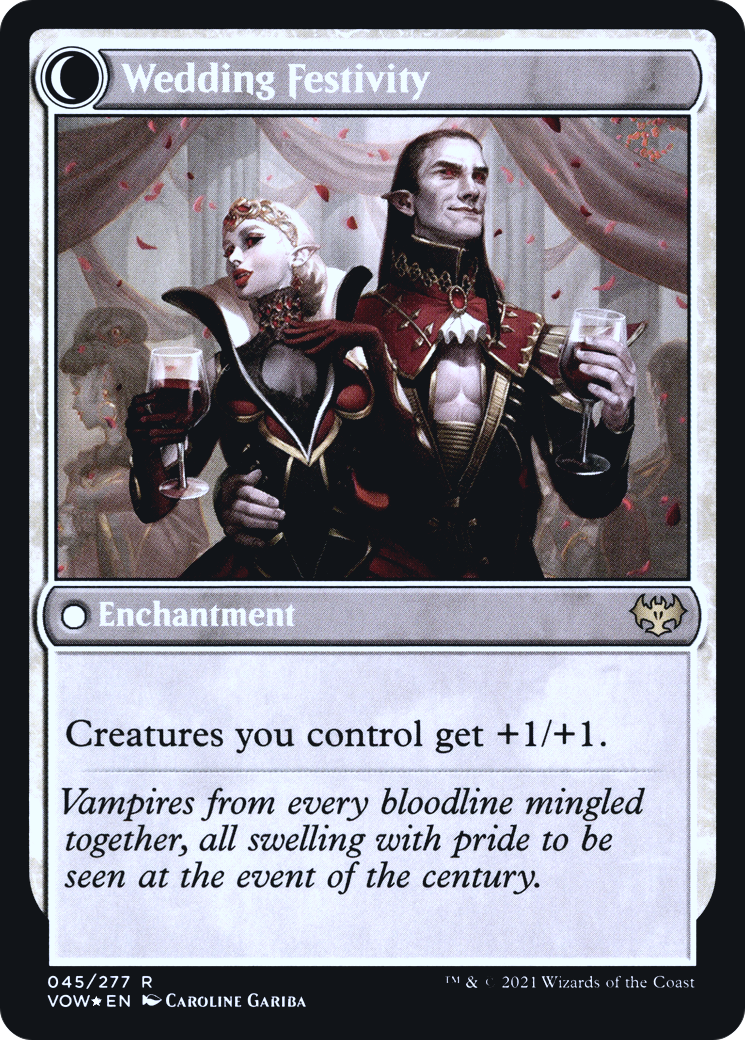 Wedding Announcement (PRE-045) [Innistrad: Crimson Vow Promos] Foil