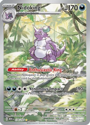 Nidoking (174/165) [SV Scarlet & Violet 151] Holofoil - Illustration Rare