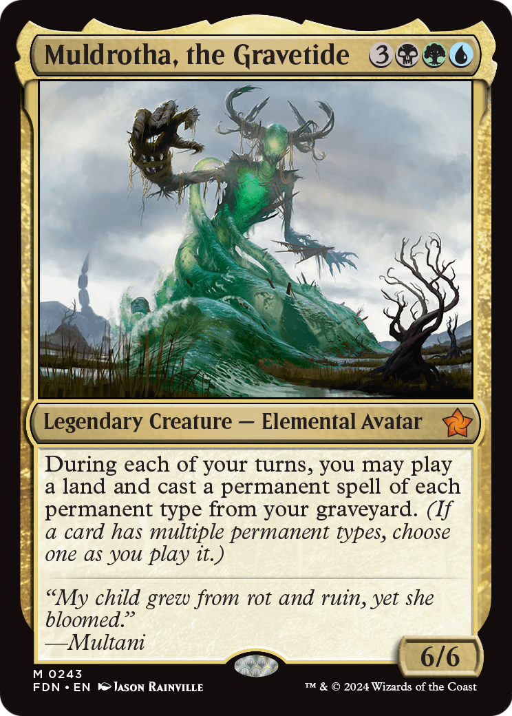 Muldrotha, the Gravetide (FDN-243) [Foundations]