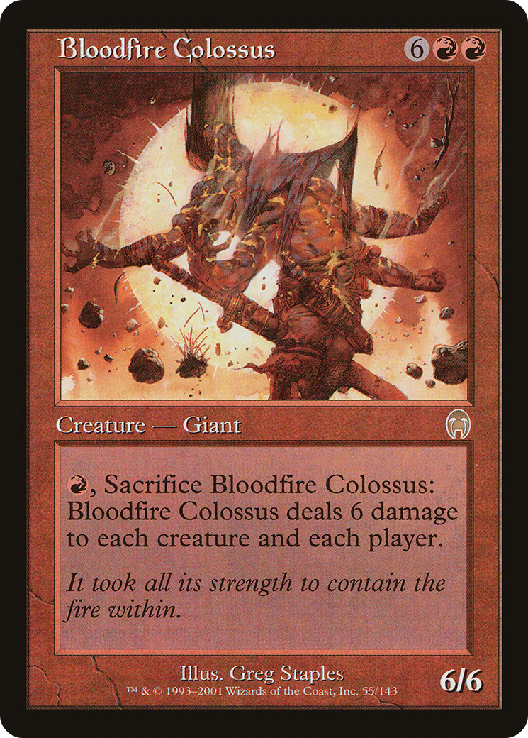 Bloodfire Colossus (APC-055) [Apocalypse]