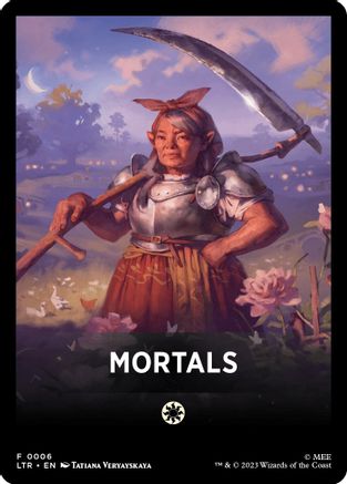 Mortals Theme Card (LTR-006) [The Lord of the Rings: Tales of Middle-earth]