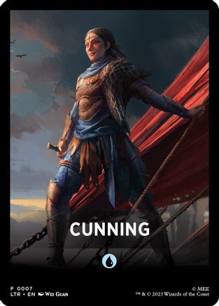 Cunning Theme Card (LTR-007) [The Lord of the Rings: Tales of Middle-earth]