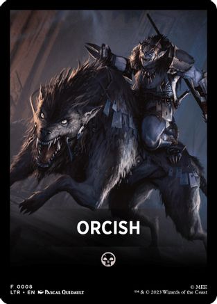 Orcish Theme Card (LTR-008) [The Lord of the Rings: Tales of Middle-earth]
