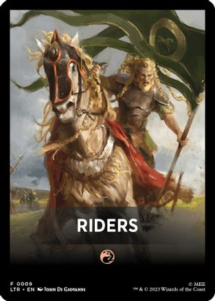 Riders Theme Card (LTR-009) [The Lord of the Rings: Tales of Middle-earth]