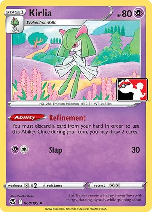 Kirlia (068/195) [Prize Pack Series Cards] Holofoil - Uncommon