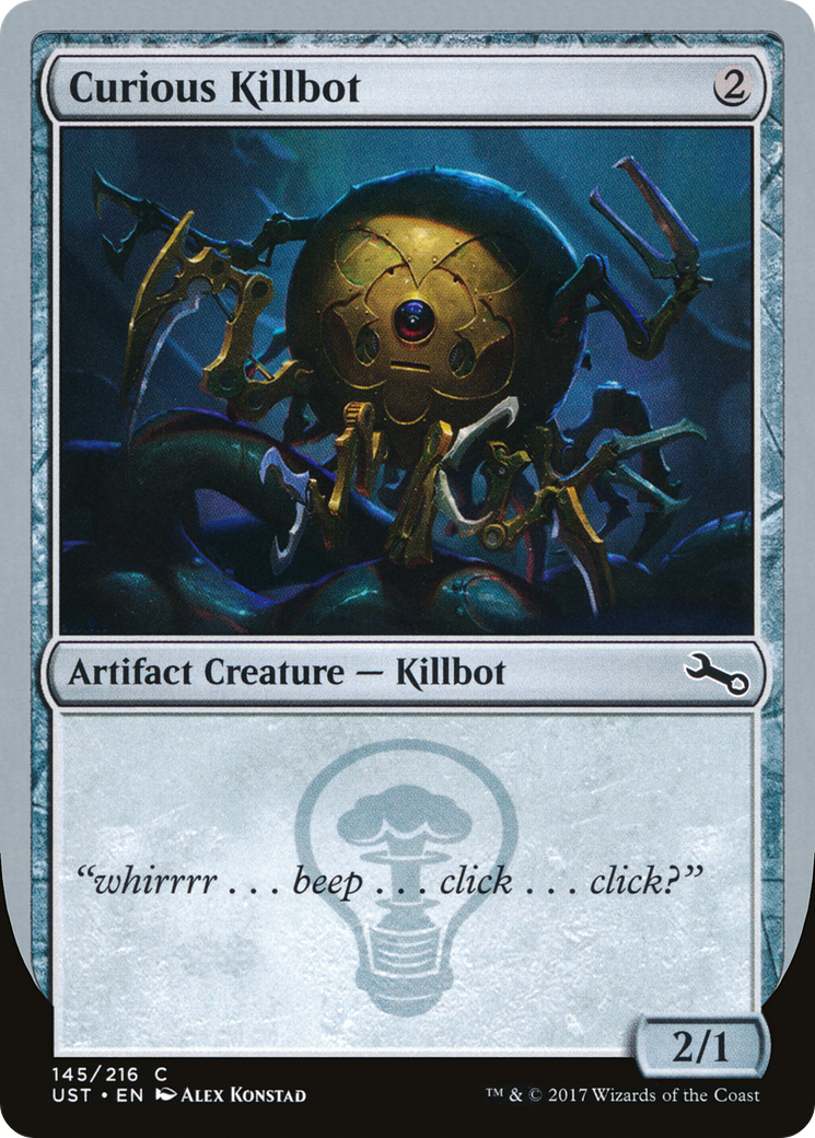 Curious Killbot (UST-145A) [Unstable] Foil