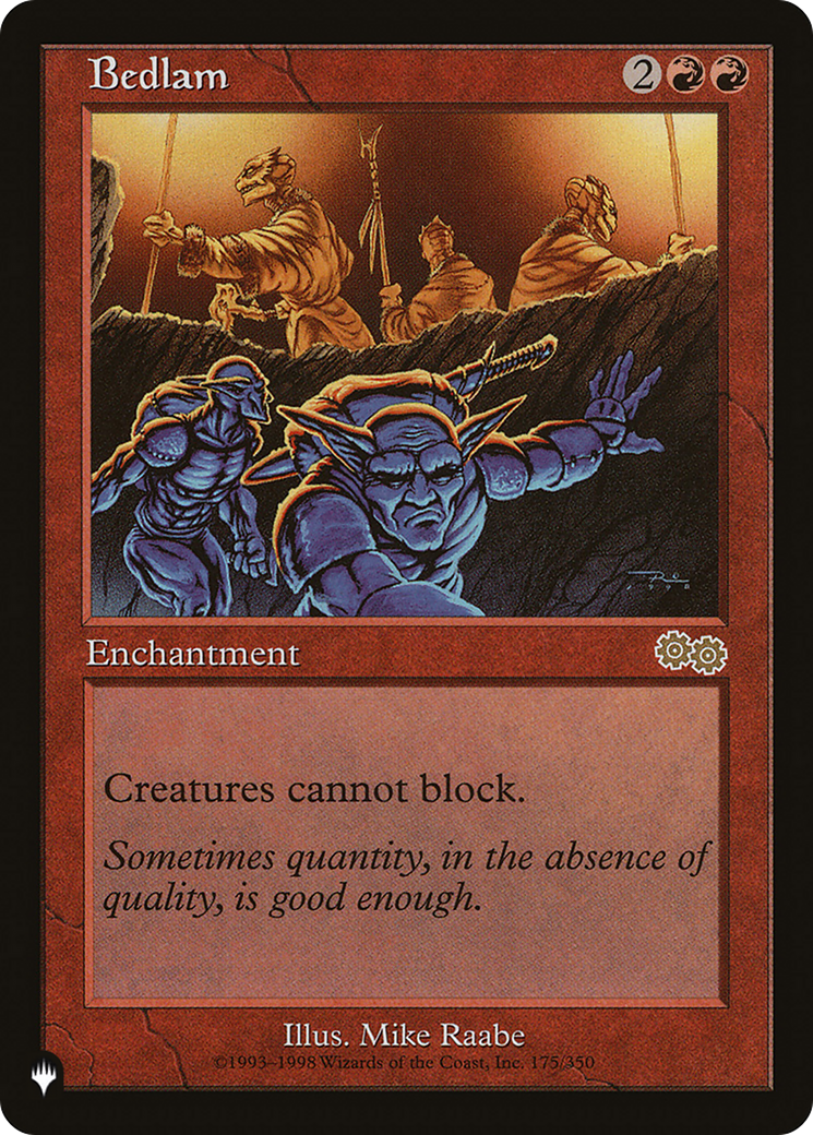 Bedlam (LIST-USG-175) [The List]