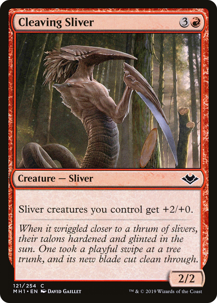 Cleaving Sliver (MH1-121) [Modern Horizons]